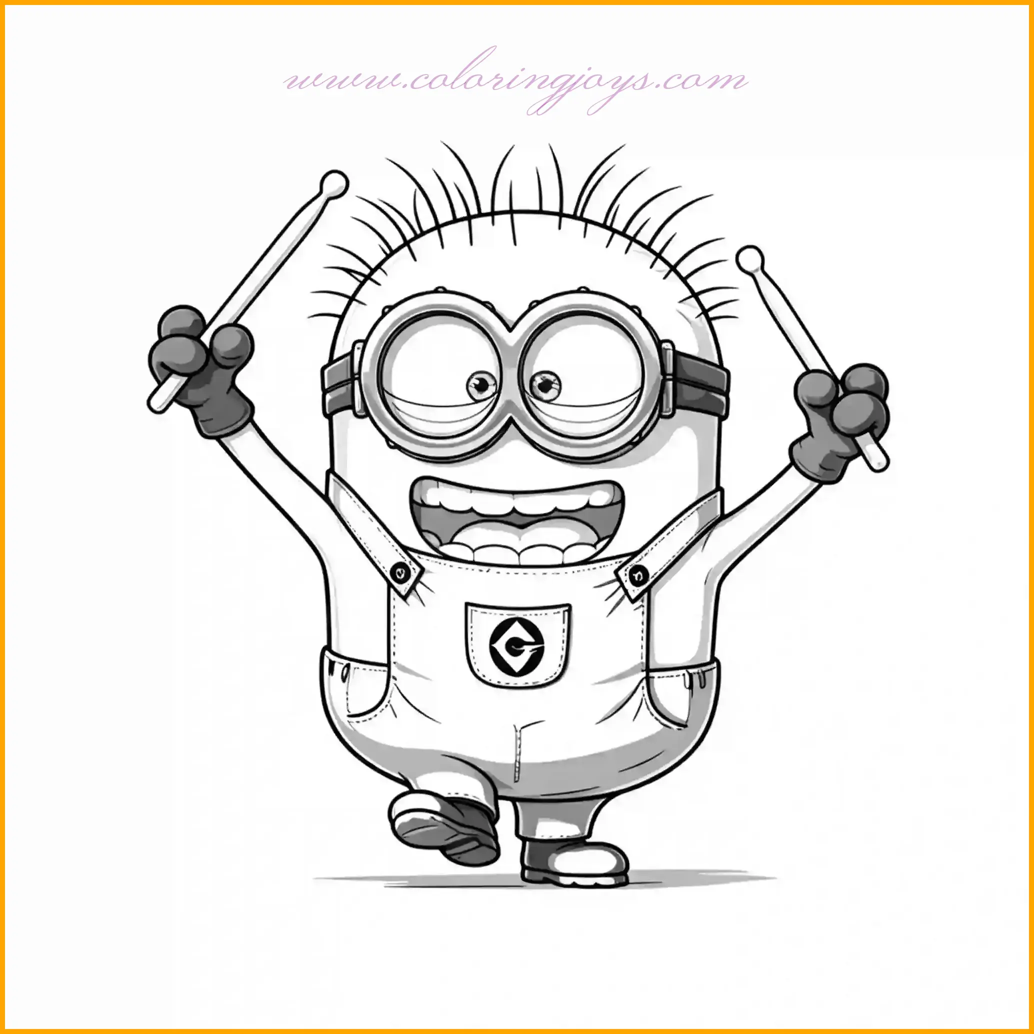 Minion Coloring Pages: Fun and Creative Printable Designs for Kids