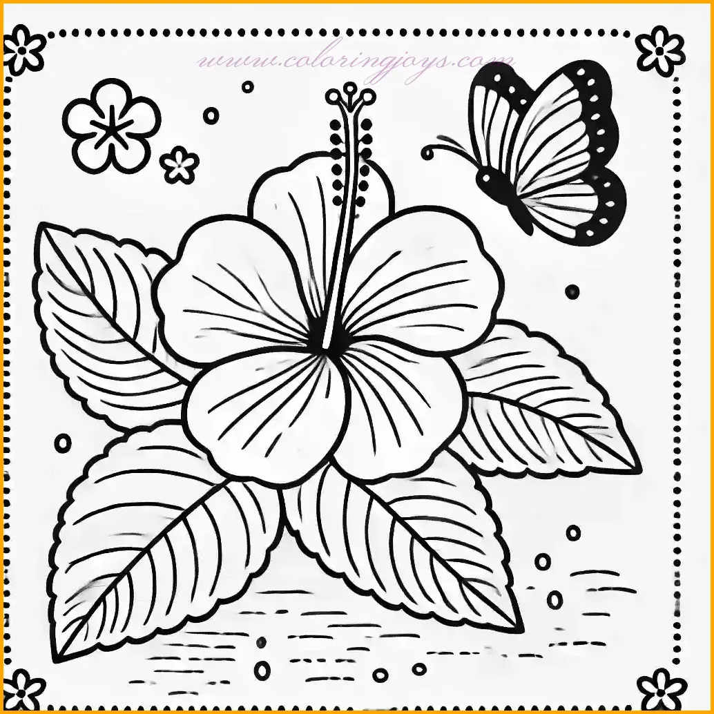 Floral Coloring Pages – Free Printable Designs for Relaxation