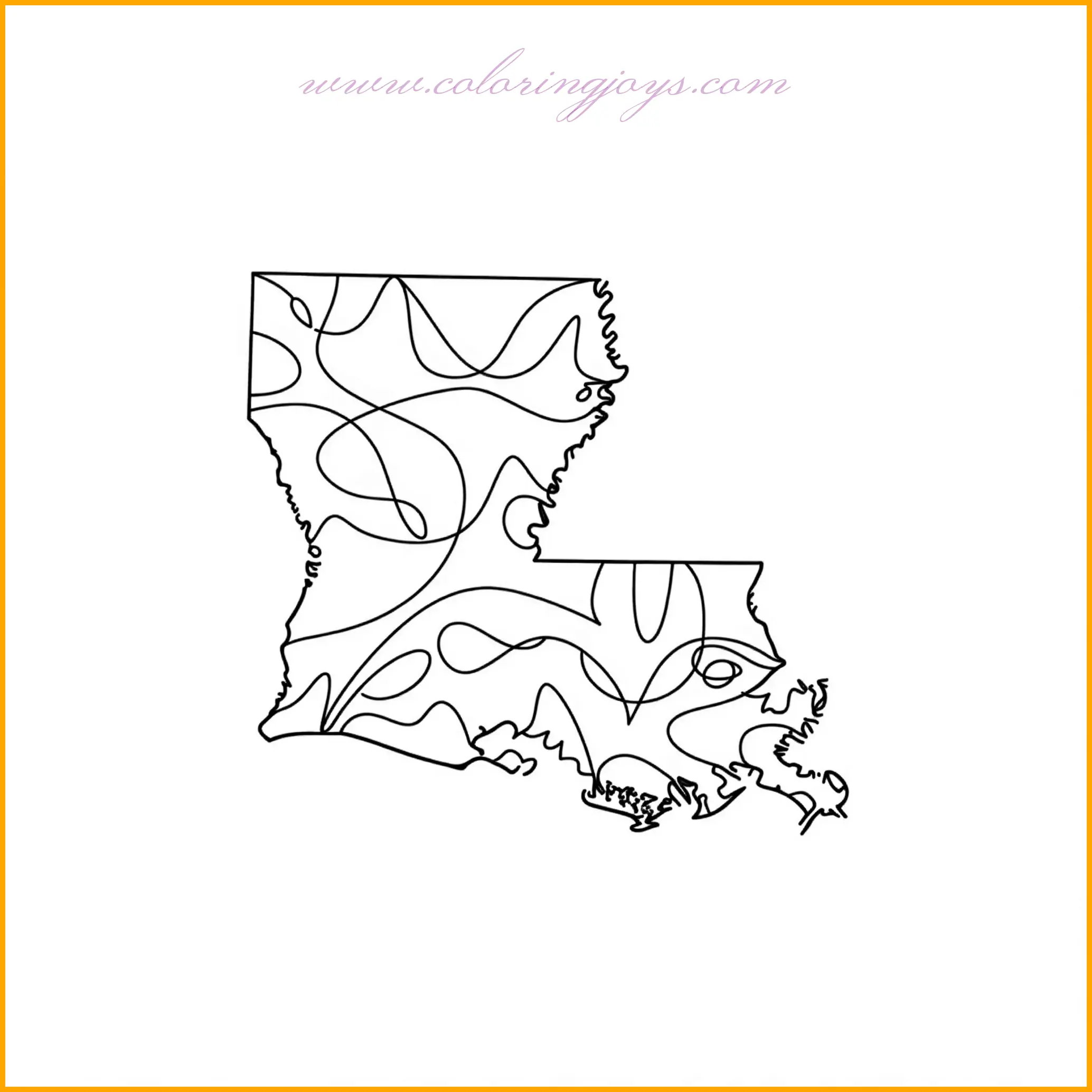Louisiana Coloring Pages – Free Printables to Download and Enjoy