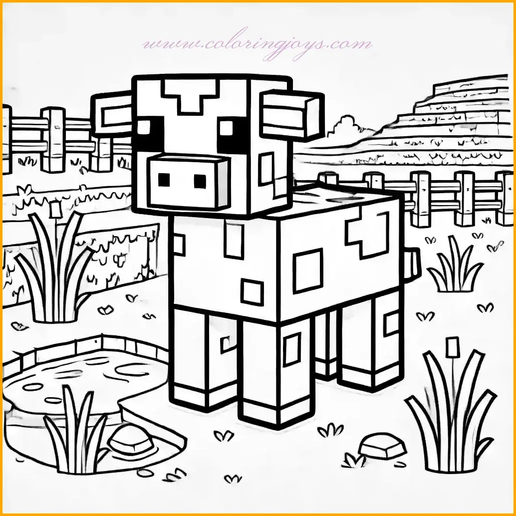 Free Minecraft Coloring Pages – Printable Fun for Kids and Fans